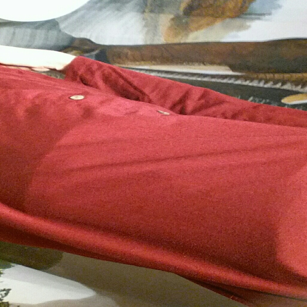 Long sleeve red shirt